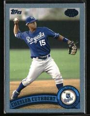 Cheslor Cuthbert [Blue] Baseball Cards 2011 Topps Pro Debut Prices