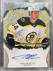 Jack Ahcan Hockey Cards 2021 Upper Deck Ice Exquisite Collection Rookie Signatures Prices