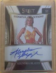 Alundra Blayze [Flash Prizm] Wrestling Cards 2022 Panini Select WWE Signature Selections Prices