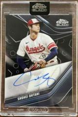 Shohei Ohtani #CBA-SO Baseball Cards 2023 Topps Chrome Black Autographs Prices