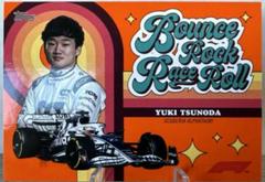 Yuki Tsunoda [Orange] #BRRR-YT Racing Cards 2022 Topps Formula 1 Bounce Rock Race Roll Prices