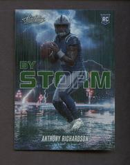 Anthony Richardson [Spectrum Green] #BST-4 Football Cards 2023 Panini Absolute By Storm Prices