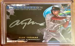 Alek Thomas #ISS-AT Baseball Cards 2023 Topps Inception Silver Signings Prices