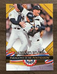 Mariano Rivera [Gold] Baseball Cards 2022 Topps Update Paragons of the Postseason Prices