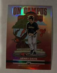 Henry Davis Baseball Cards 2022 Panini Elite Extra Edition On Campus Prices