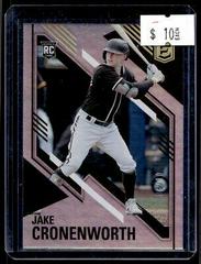 Jake Cronenworth [Holo Gold] Baseball Cards 2021 Panini Chronicles Elite Prices