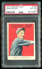 Hank Gowdy #138 Baseball Cards 1915 Cracker Jack Prices