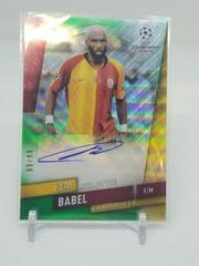 Ryan Babel [Green Wave Refractor] Soccer Cards 2019 Finest UEFA Champions League Autographs Prices