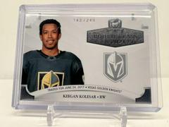 Keegan Kolesar Hockey Cards 2020 Upper Deck The Cup Rookie Class of 2021 Prices