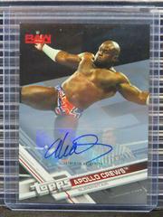 Apollo Crews [Silver Autograph] Wrestling Cards 2017 Topps WWE Then Now Forever Prices