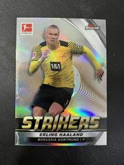 Erling Haaland #FS-EH Soccer Cards 2021 Topps Finest Bundesliga Strikers Prices