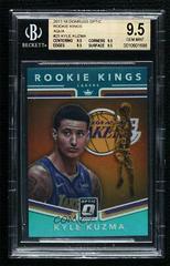 Kyle Kuzma [Aqua] #25 Basketball Cards 2017 Panini Donruss Optic Rookie Kings Prices