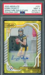 Kenny Pickett [Signature Gold Stars] Football Cards 2022 Panini Absolute Prices