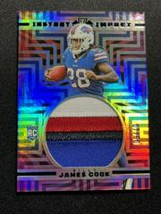 James Cook [Black] #II-JC Football Cards 2022 Panini Illusions Instant Impact Prices