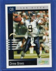 Drew Brees #119 Football Cards 2003 Panini Score Prices