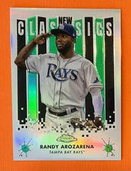 Randy Arozarena [Green] #NC-14 Baseball Cards 2022 Topps Chrome New Classics Prices