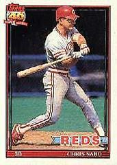 Chris Sabo #45 Baseball Cards 1991 O Pee Chee Prices