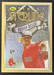 Brayan Bello [Refractor] #4 Baseball Cards 2023 Topps Finest Flashbacks Prices