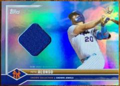 Pete Alonso [Relic Royals Light Blue] Baseball Cards 2022 Topps X Bobby Witt Jr. Crown Prices