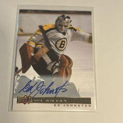 Ed Johnston [Autograph] Hockey Cards 2020 SP Signature Edition Legends UD Canvas Prices