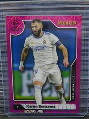 Karim Benzema [Pink Mojo] #68 Soccer Cards 2021 Topps Merlin Chrome UEFA Prices