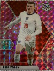 Phil Foden [Camo Pink Mosaic] Soccer Cards 2021 Panini Mosaic UEFA Euro 2020 Prices