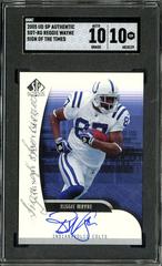 Reggie Wayne #SOT-RG Football Cards 2005 SP Authentic Sign of the Times Prices