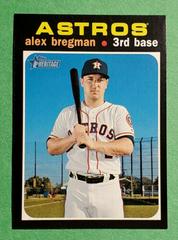 Alex Bregman [Missing Signature] Baseball Cards 2020 Topps Heritage Prices