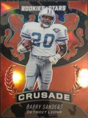 Barry Sanders [Red] #CR15 Football Cards 2020 Panini Rookies & Stars Crusade Prices