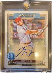 Mike Trout [Bazooka Back] #MT Baseball Cards 2020 Topps Gypsy Queen Autographs Prices