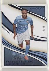 Raheem Sterling [Sapphire] Soccer Cards 2020 Panini Immaculate Collection Prices