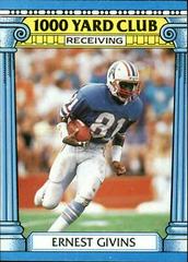 Ernest Givins Football Cards 1987 Topps 1000 Yard Club Prices