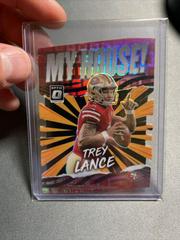 Trey Lance [Black Pandora] #MH-3 Football Cards 2021 Panini Donruss Optic My House Prices