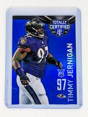 Timmy Jernigan [Mirror Platinum Blue] Football Cards 2014 Panini Totally Certified Prices