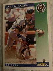 Andy Allanson #537 Baseball Cards 1992 Score Prices