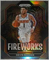 Devin Booker [Silver] #6 Basketball Cards 2022 Panini Prizm Fireworks Prices