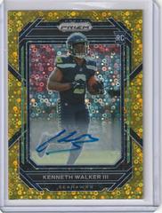 Kenneth Walker III [Autograph Gold] #318 Football Cards 2022 Panini Prizm No Huddle Prices