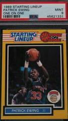 Patrick Ewing Basketball Cards 1989 Starting Lineup One on One Prices
