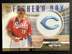 Joey Votto [Gold] Baseball Cards 2023 Topps Father’s Day Commemorative Team Patch Prices