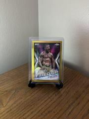 Gilbert Burns [Gold Refractor] #FDP-14 Ufc Cards 2024 Topps Chrome UFC Fired Up Prices