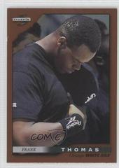 Frank Thomas [Series 1] #20 Baseball Cards 1996 Score Dugout Collection Prices