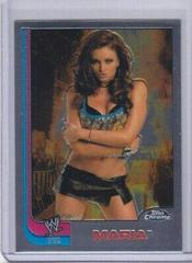 Maria #65 Wrestling Cards 2008 Topps Heritage III Chrome WWE Prices