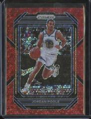 Jordan Poole [Fast Break Red] #102 Basketball Cards 2022 Panini Prizm Prices