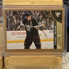 Sidney Crosby [Gold] Hockey Cards 2013 Panini Score Prices