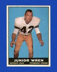 Junior Wren #111 Football Cards 1961 Topps Prices