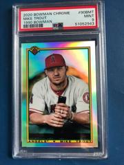 Mike Trout [Autograph] Baseball Cards 2020 Bowman Chrome 1990 Prices