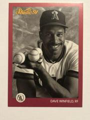 Dave Winfield #30 Baseball Cards 1991 Studio Prices