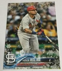 Yadier Molina [Metallic Snowflake] Baseball Cards 2018 Topps Holiday Mega Box Prices