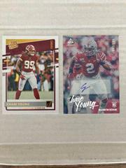 Chase Young [Autograph] #106 Football Cards 2020 Panini Luminance Prices