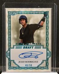 Julio Rodriguez [Platinum Spectrum] #BA-JR1 Baseball Cards 2020 Leaf Ultimate Autographs Prices